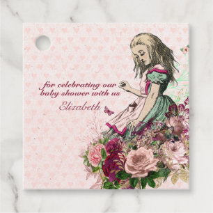 Alice in Wonderland Mad Hatters Tea Party Anpassni Gåvor Etiketter