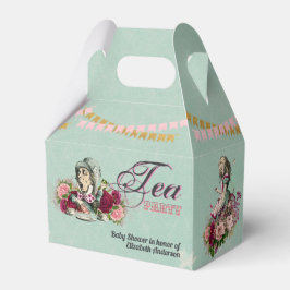 Alice in Wonderland Mad Hatters Tea Party Anpassni Presentaskar