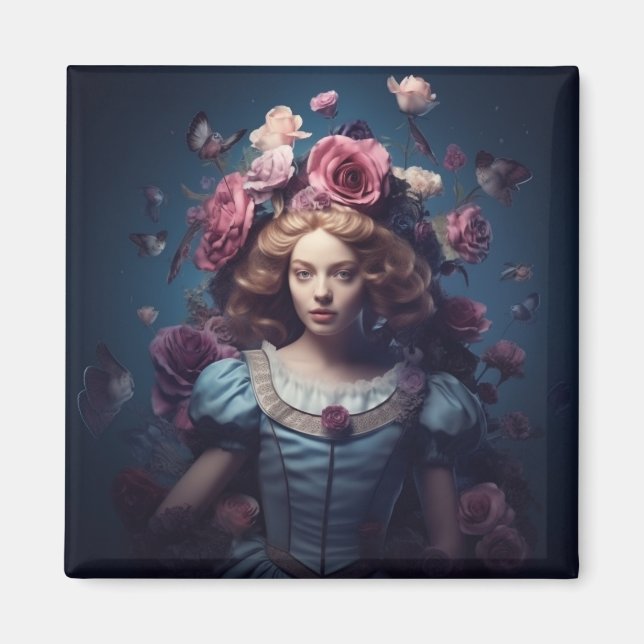 Alice in Wonderland Magnet (Framsidan)