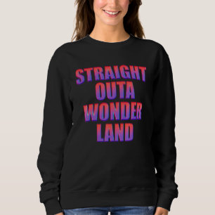 Alice in Wonderland Manar Women Kids Rak Outa W T Shirt