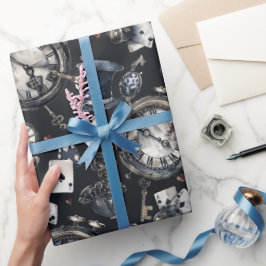 Alice in Wonderland Pattern Presentpapper