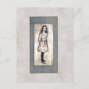 Alice in Wonderland Postcard Vykort
