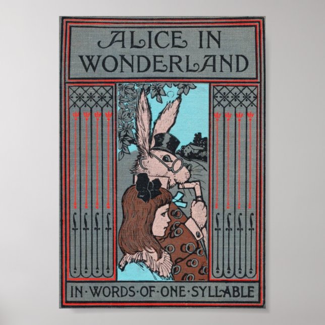 Alice In Wonderland Poster (Framsidan)