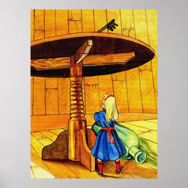 Alice In Wonderland Poster (Framsidan)