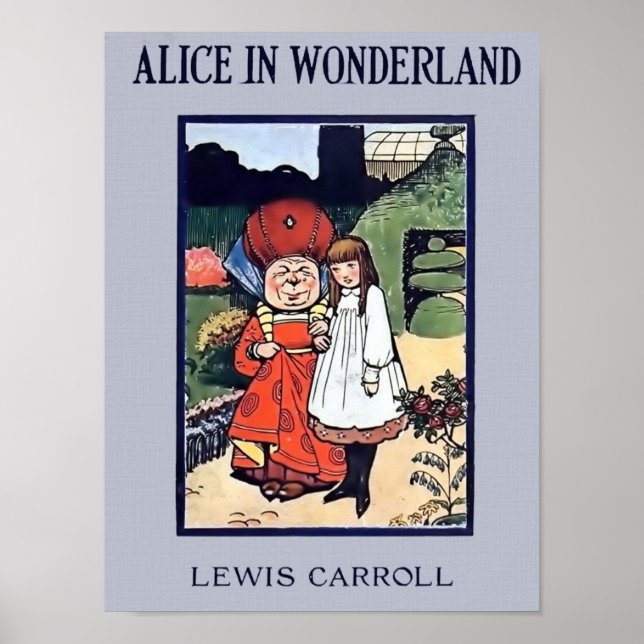 Alice In Wonderland Poster (Framsidan)