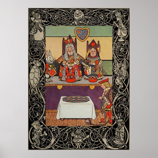 Alice In Wonderland Poster (Framsidan)