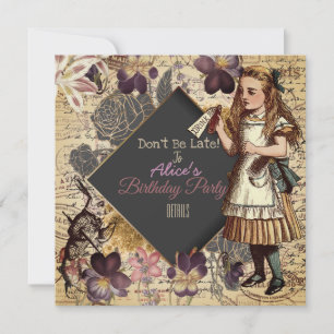 Alice In Wonderland Spara Datumet
