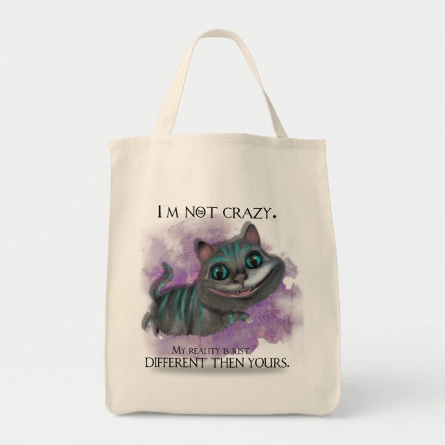 Alice in Wonderland tasche Tygkasse (Framsidan)