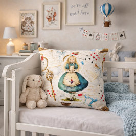 Alice in Wonderland Theme Kudde