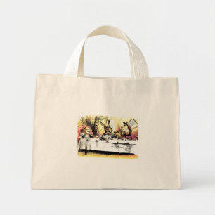 ALICE IN WONDERLAND TOTE BAG - SCHOOL - GIFTS MINI TYGKASSE