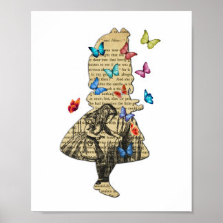 Alice In Wonderland - Vintage Wonderland Bok Poster