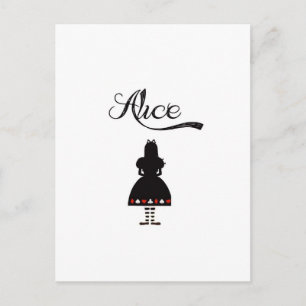 Alice In Wonderland Vykort
