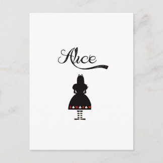 Alice In Wonderland Vykort