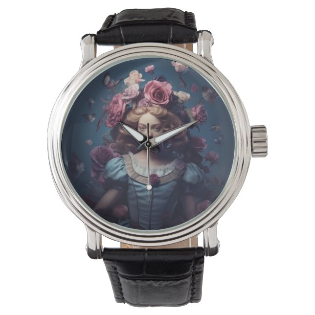 Alice in Wonderland Watch Armbandsur (Framsida)