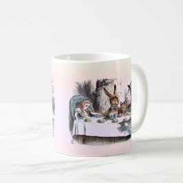 Alice in Wonderland White Rabbit Kaninchen Easter Kaffemugg