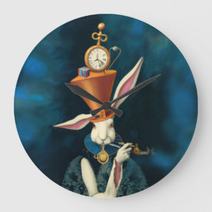 Alice in Wonderlands kanin, Wall Clock Stor Klocka