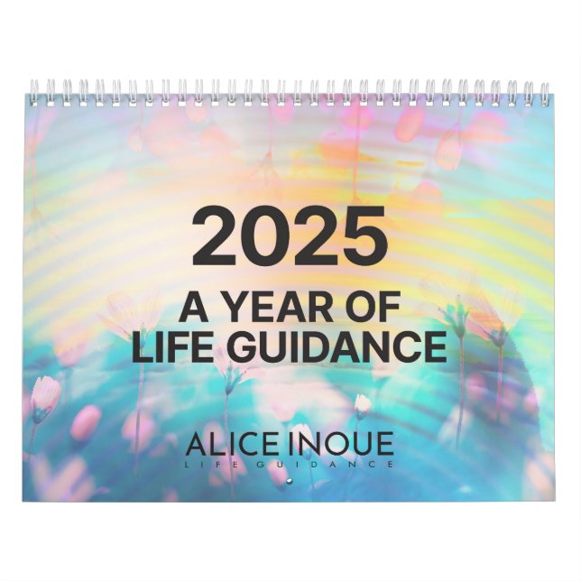 Alice Inoue Life Guidance 2025 Kalender (Omslag)