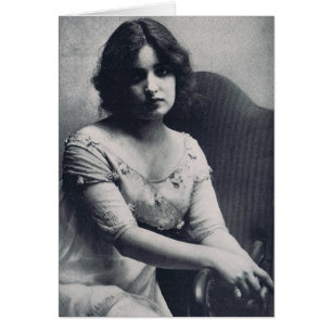 Alice Joyce 1913 Hälsningskort