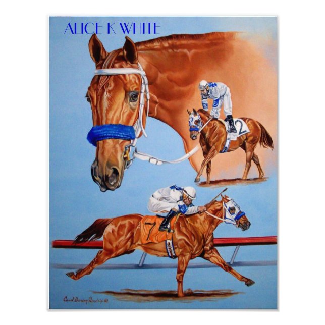 Alice K White Fototryck (Framsidan)