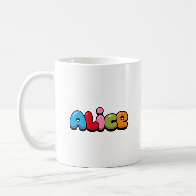 Alice Kaffemugg (Vänster)