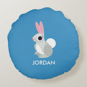 Alice kaninen rund kudde