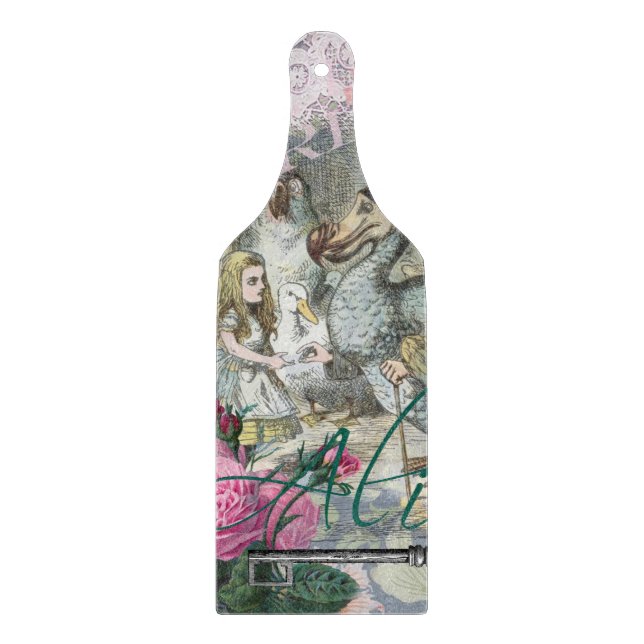 Alice Klassiska Underlandet Dodo Tenniel Konst (Framsidan)