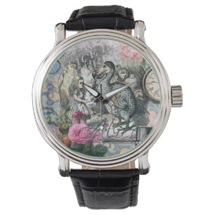 Alice Klassiska Underlandet Dodo Tenniel Konst Armbandsur