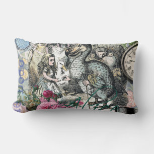 Alice Klassiska Underlandet Dodo Tenniel Konst Lumbarkudde