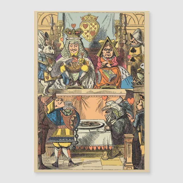 Alice Knave of Hearts rättegång Vintage (Framsida)