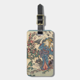 Alice Lost in Japan | Ukiyo-e Floating Wonderland Bagagebricka