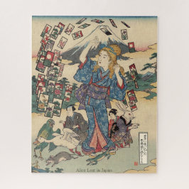 Alice Lost in Japan | Ukiyo-e Floating Wonderland Pussel