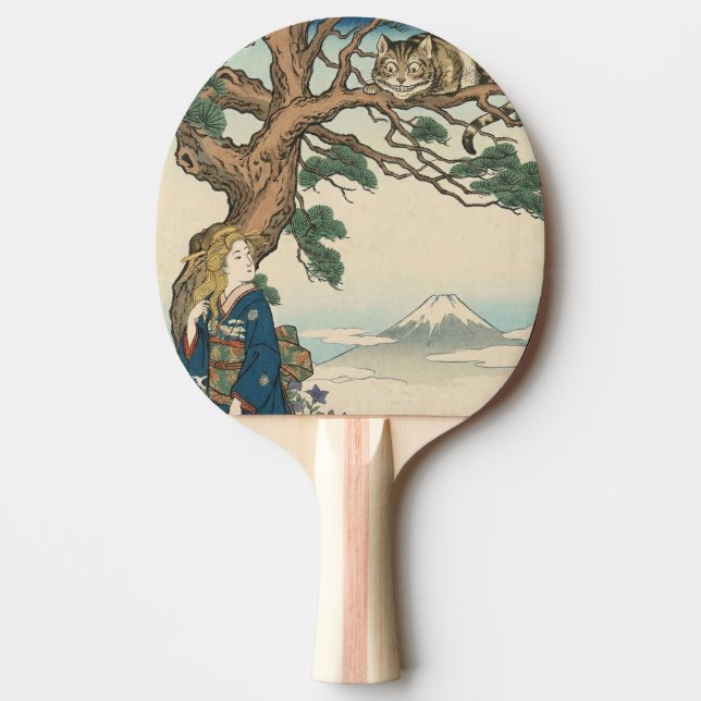 Alice Lost in Japan | Ukiyo-e Mad Journey Pingisracket (Framsidan)