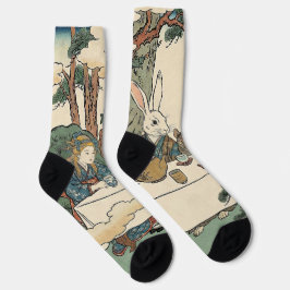 Alice Lost in Japan | Ukiyo-e Mad Tea Party
