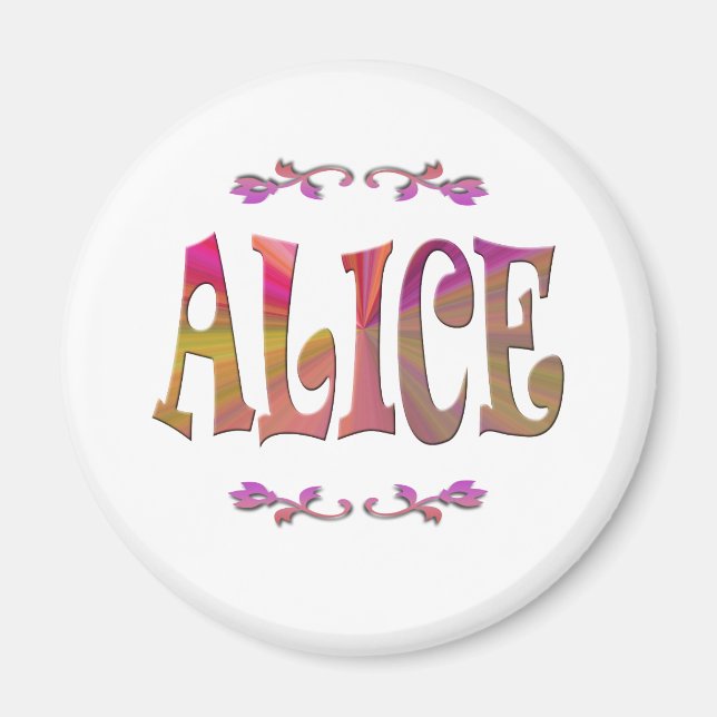 Alice Magnet (Framsidan)