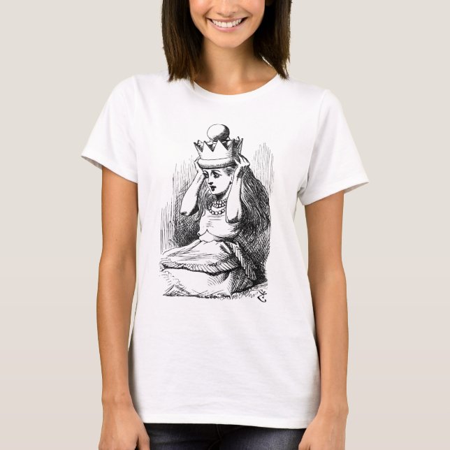 Alice med en krona tee (Framsida)