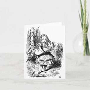 Alice med Gris Kort