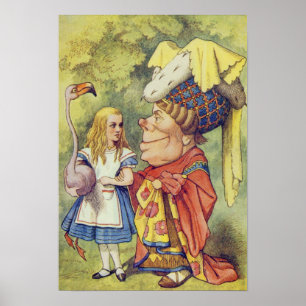 Alice med hertiginnan poster