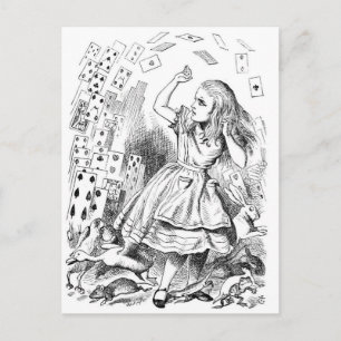 Alice med kort
