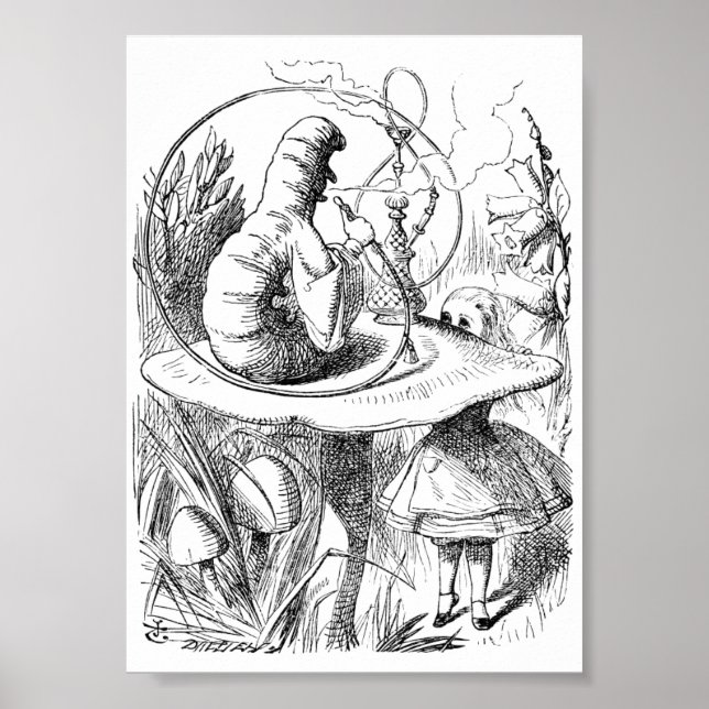 Alice Meets-pelaren Poster (Framsidan)