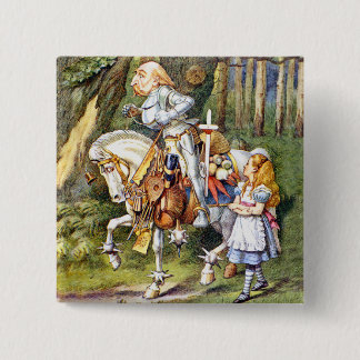 Alice möter Vita Knight i Wonderland Knapp