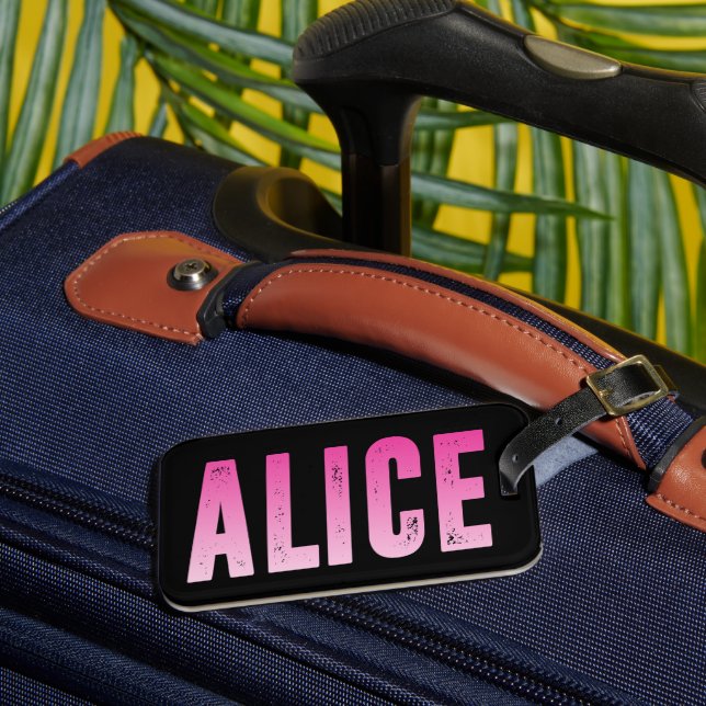 Alice namn bagagebricka (Framsida Insitu 3)