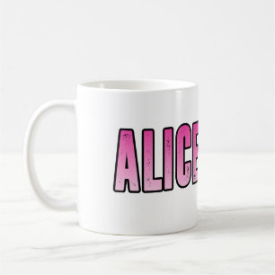 Alice namn kaffemugg