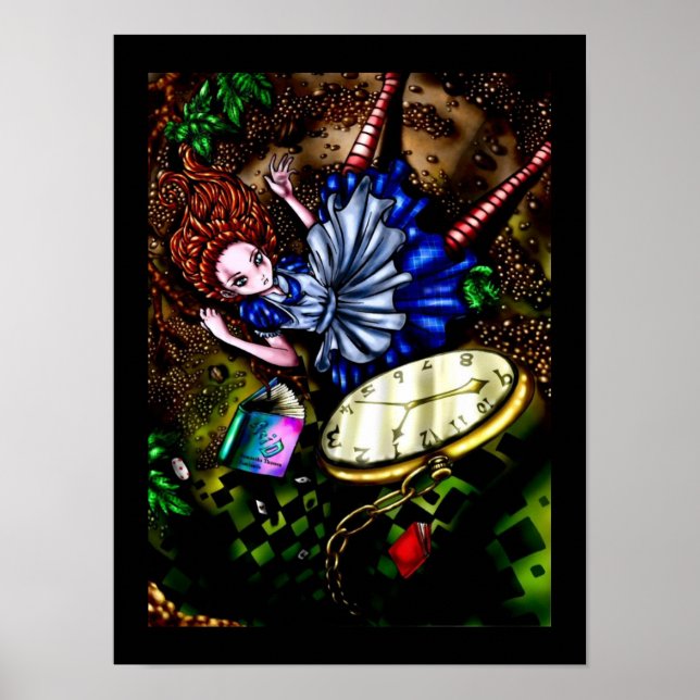 Alice Ner hål Poster (Framsidan)