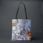 Alice nonsens draperifera underland - blått tygkasse<br><div class="desc">Alice's Äventyr i Wonderlands originalillustrationer finns i den här presenten, från Alice tittar genom ridån, Mad Hatter och White Rabbit. Dessa bilder kommer från det ursprungliga bokar, där de hade en kanin hål, Mad Tea Party, och ger en fantastisk gåva till Alice i underlandets entusiaster i ert liv, till partiinbjudningar...</div>