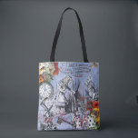 Alice nonsens draperifera underland - blått tygkasse<br><div class="desc">Alice's Äventyr i Wonderlands originalillustrationer finns i den här presenten, från Alice tittar genom ridån, Mad Hatter och White Rabbit. Dessa bilder kommer från det ursprungliga bokar, där de hade en kanin hål, Mad Tea Party, och ger en fantastisk gåva till Alice i underlandets entusiaster i ert liv, till partiinbjudningar...</div>