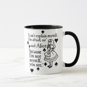 Alice Not själv Mugg
