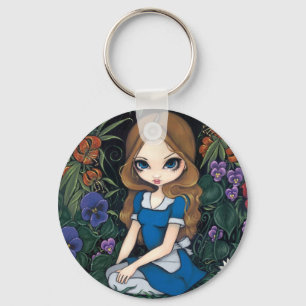 "Alice och blommorna" Keychain Nyckelring