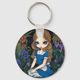 "Alice och blommorna"-nyckelkedjan Nyckelring