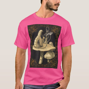 Alice och Caterpelaren Alice i Wonderland Tshi T Shirt