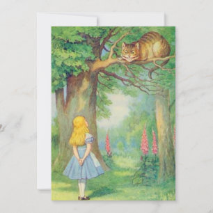 Alice och Cheshire Cat Fullt Färg